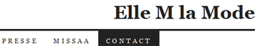 Elle M la Mode.com Elle M la Mode.com